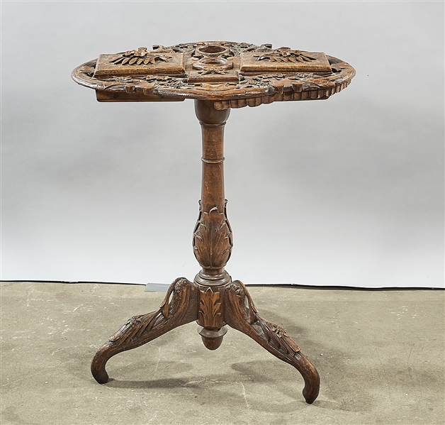 Vintage or antique smoking stand;