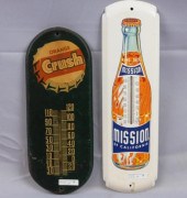 VINTAGE ORANGE CRUSH TIN LITHO