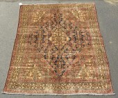 VINTAGE ORIENTAL AREA RUG. A V