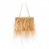 VINTAGE OSTRICH FEATHER THEATR