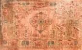 VINTAGE OUSHAK HAND WOVEN CARP