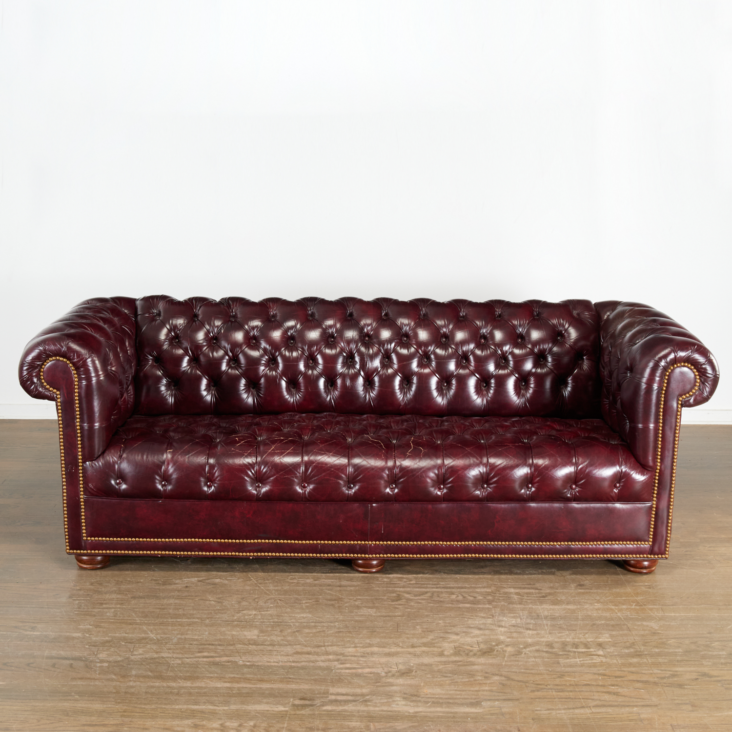 VINTAGE OXBLOOD LEATHER