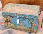 VINTAGE PAINT-DECORATED METAL