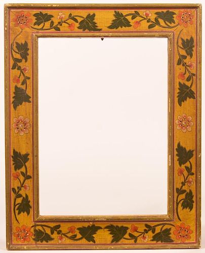 VINTAGE PAINT DECORATED MOLDED