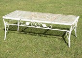 VINTAGE PAINTED METAL GARDEN S