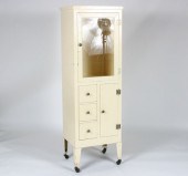 Vintage painted metal veterina
