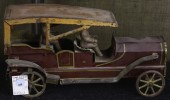 VINTAGE PAINTED TOY ROADSTER F