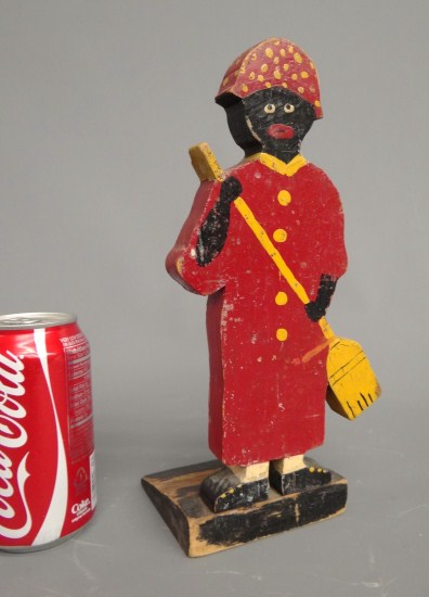 Vintage painted wood mammy
