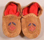 VINTAGE PAIR OF CHIPEWYAN TYPE