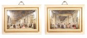 VINTAGE PAIR OF GOLD LEAF DECO