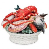 VINTAGE PALISSY STYLE ITALIAN
