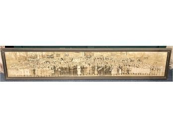 Vintage panoramic photograph,