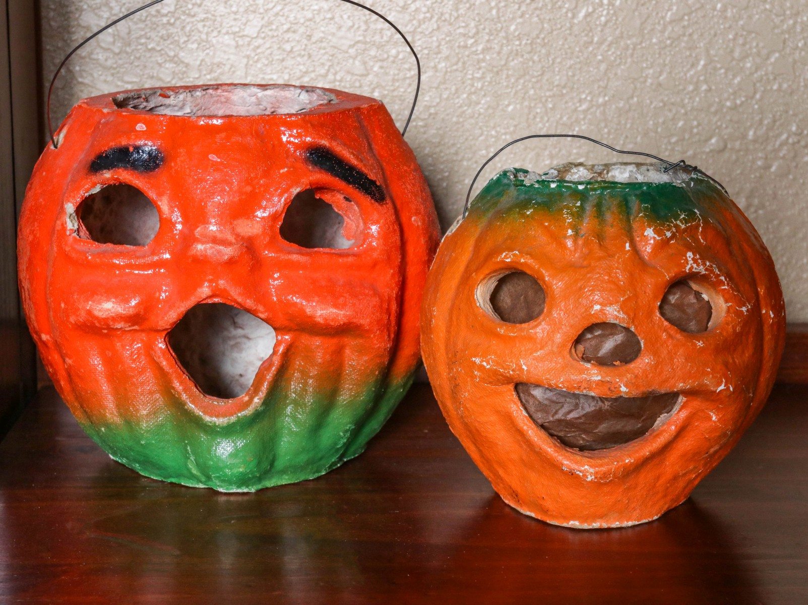 VINTAGE PAPIER MACHE HALLOWEEN