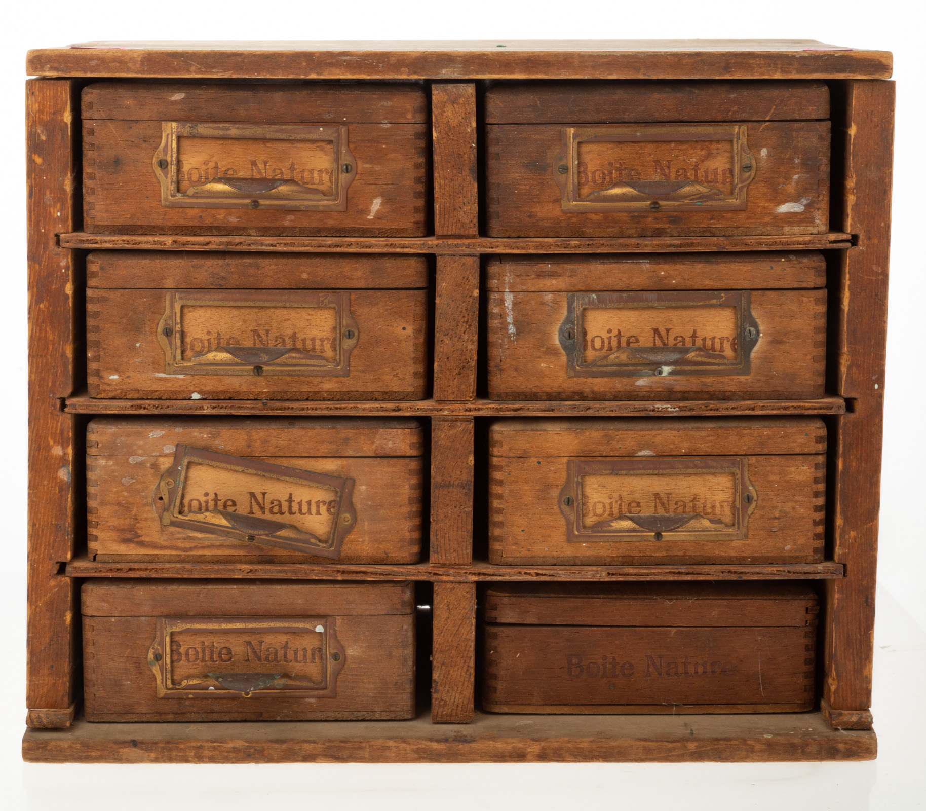 VINTAGE PARTS CABINET Wooden