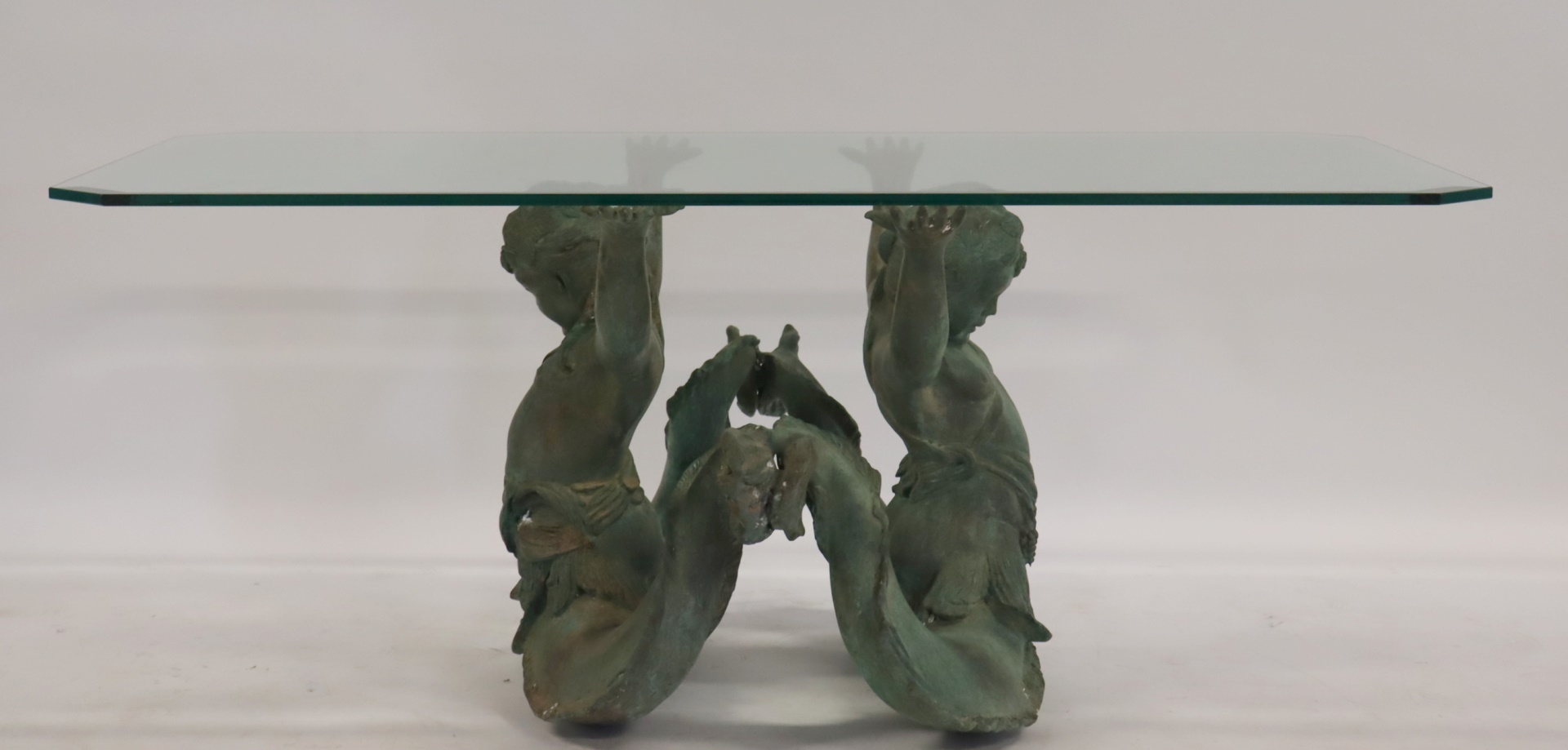VINTAGE PATINATED BRONZE FIGURAL
