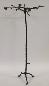 VINTAGE PATINATED BRONZE TREE