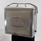 VINTAGE PEPSI-COLA SILVER ADVE