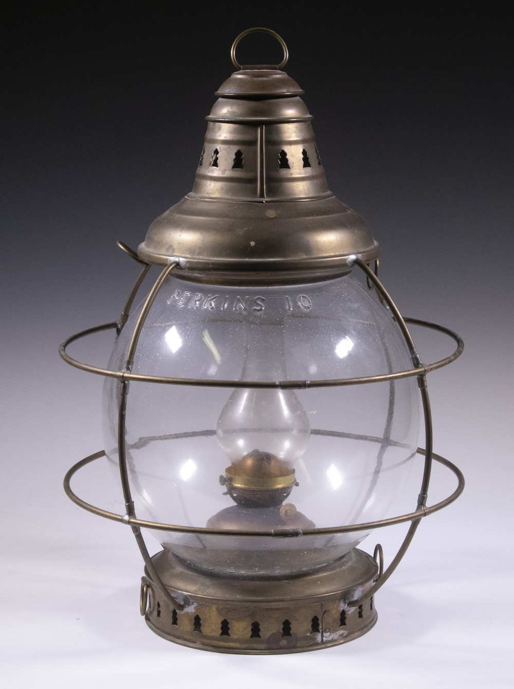 VINTAGE PERKO BRASS SHIP'S LIGHT