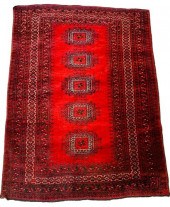 VINTAGE PERSIAN HAND WOVEN WOO