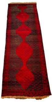 VINTAGE PERSIAN HAND WOVEN WOO