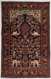 VINTAGE PERSIAN KASHAN MEDITAT