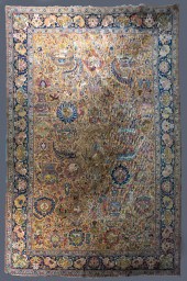 VINTAGE PERSIAN KASHMAR HAND K