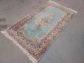 VINTAGE PERSIAN KERMAN HAND KN