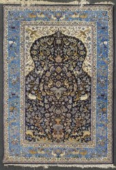 VINTAGE PERSIAN QOM KASHAN TRE