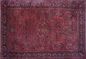 VINTAGE PERSIAN SAROUK HAND KN