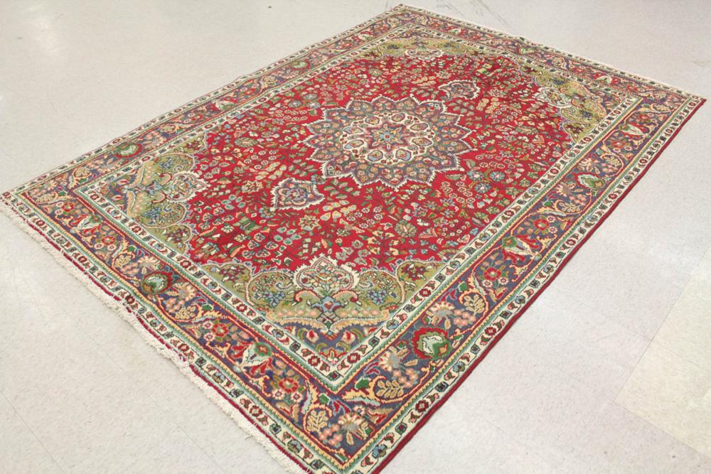VINTAGE PERSIAN TABRIZ CARPET, EAST
