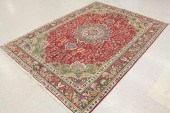 VINTAGE PERSIAN TABRIZ CARPET,