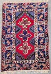VINTAGE PERSIAN TRIBAL RUG ORI