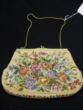 Vintage Pettipoint Tapestry Ev