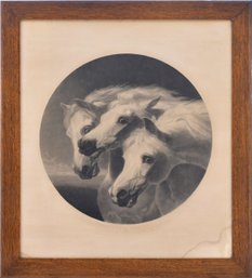 Vintage ‘Pharaohs Horses’ engraving