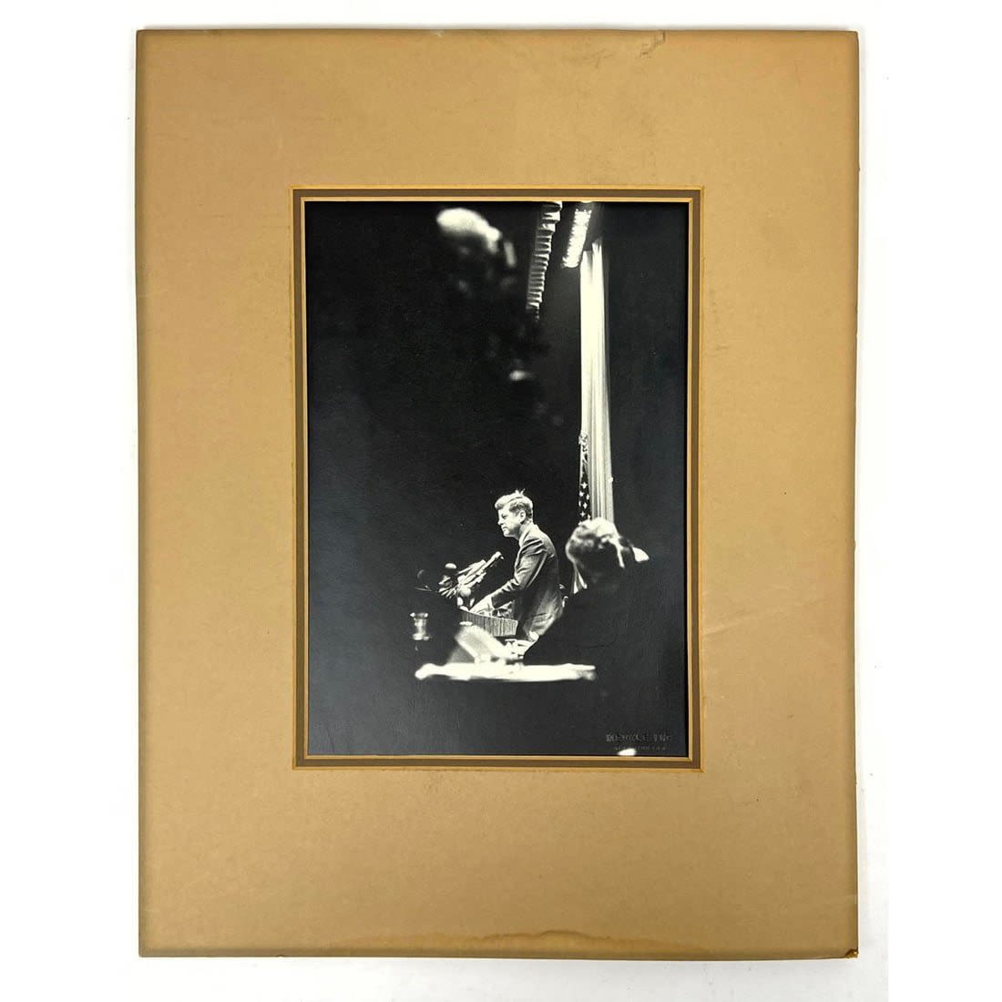 Vintage Photograph JFK John F