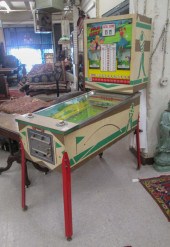 VINTAGE PINBALL MACHINE, "SUPE