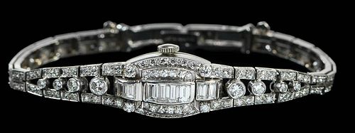 VINTAGE PLATINUM DIAMOND HIDDEN