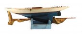 VINTAGE POND MODEL, WOOD WITH