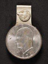 VINTAGE PONTIAC MONEY CLIP 197