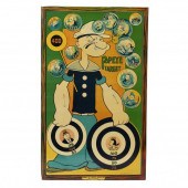 VINTAGE POPEYE BUBBLE TARGET T