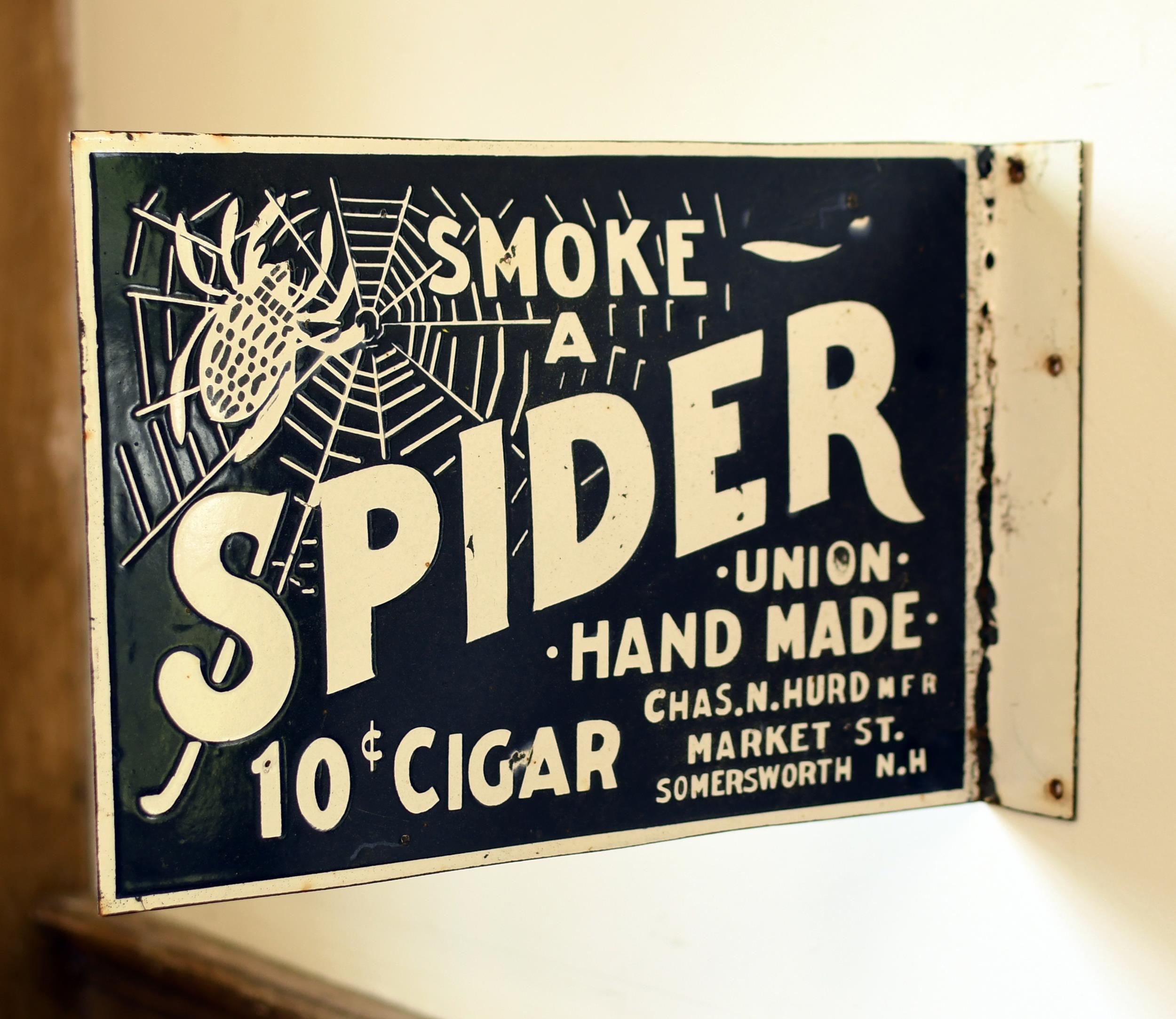 VINTAGE PORCELAIN CIGAR ADVERTISING