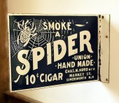 VINTAGE PORCELAIN CIGAR ADVERT