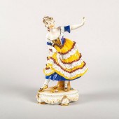 VINTAGE PORCELAIN FIGURINE, BA