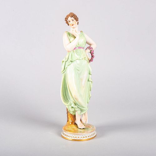 VINTAGE PORCELAIN FIGURINE, WOMAN
