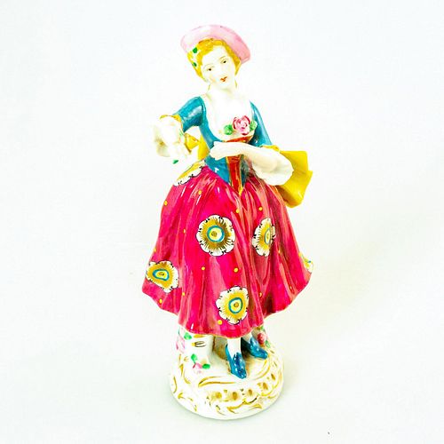 VINTAGE PORCELAIN FIGURINE, WOMAN