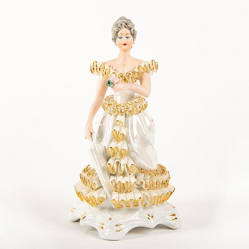VINTAGE PORCELAIN FIGURINE, WOMAN