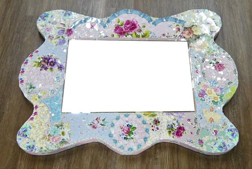 VINTAGE PORCELAIN PATCHWORK