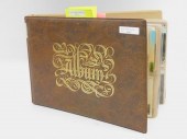 VINTAGE POSTCARD ALBUM TO INCL