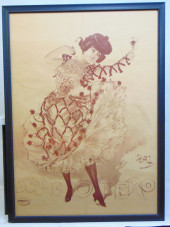VINTAGE POSTER, "LA BELLE OTER