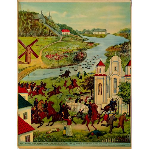 VINTAGE POSTER, MASSACRE OF